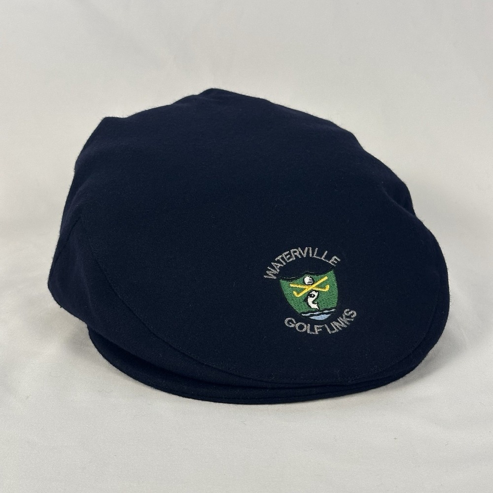 Waterville Golf Links Newsboy Driving Cap L Shandon Ireland Wool Blend Irish Hat